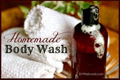 How to make shower gel at home Body Wash Recipe, Diy Body Wash, Homemade Body Wash, Liquid Castile Soap, Homemade Bath Products, Homestead Survival, Deodorant Spray, Homemade Remedies, Natural Diy