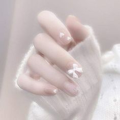 Cute Nail Designs, Iz One, Beauty Nails, Cute Nails, Nail Inspo, Nail Designs, Angel, Nails