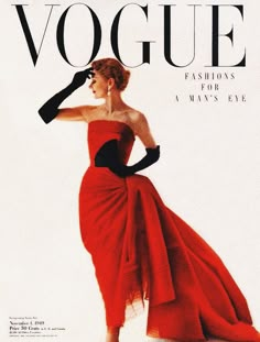 Vogue Cover Outfits, Red Model Aesthetic, Romantic Red Aesthetic, Gossip Girl Room, Background For Name, Dress Aesthetic Vintage, Rouge Aesthetic, Vintage Fashion Poster, Red Posters