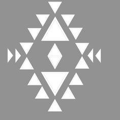 an abstract geometric design in white and grey