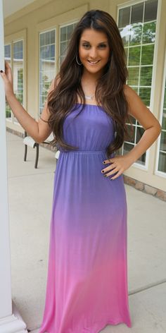 www.fashforwardboutique.com Ombre Fashion, Style Maxi Dress, Maxi Dress