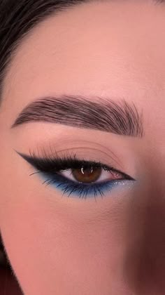 |grad makeup |soft gothic makeup |stuff to make and sale Hoco Makeup For Blue Dress, Birthday Makeup Simple, Makeup For Blue Dress Prom, Black And Blue Makeup Looks, Grad Makeup For Blue Eyes, Makeup Ideas For Prom Blue Dress, Formal Makeup For Blue Dress, Soft Blue Makeup, Simple Blue Eye Makeup