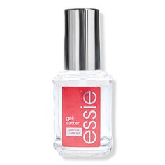 Gel Setter Top Coat - Gel Like High Gloss Finish Nail Polish - GEL SETTER TOP COAT 0.46OZBenefitsLong-lasting protectionSeals in colorPlumped, gel-like shine manicure - Gel Setter Top Coat - Gel Like High Gloss Finish Nail Polish Essie Gel Setter Top Coat, Essie Base Coat, Nail Polish Top Coat, Essie Nails, Nail Polish Style, Essie Colors, Essie Nail Colors, Top Coat Nail Polish, Gel Couture