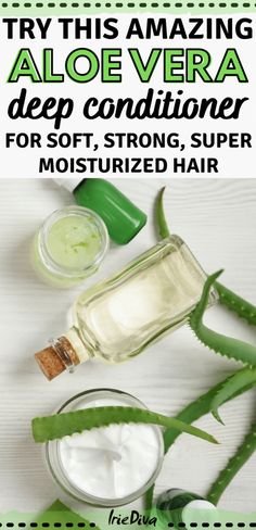 Conditioner Diy, Diy Hair Conditioner, Diy Deep Conditioner, Aloe Vera Mask, Diy Conditioner, Aloe For Hair, Aloe Vera Hair, Moisturize Dry Hair, Maybelline Concealer