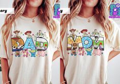 Toy Story Dad And Mom Shirt, Toy Story Family Shirts, Disney Toy Story Shirt, Disneyland Trip Shirt Toy Story Custom Shirts, Toy Story Vinyl Shirt Ideas, Mom And Dad Toy Story Birthday Shirts, Mom And Dad Disney Shirts, Disney T Shirt Ideas, Family Disney Shirts Ideas, Toy Story Shirt Ideas, Toy Story Disney Shirts, Toy Story Outfit Ideas