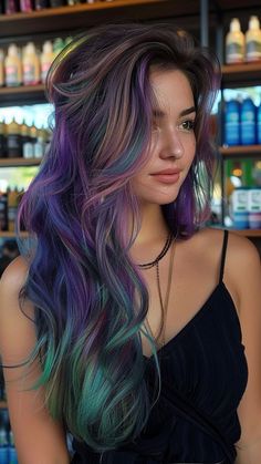 26 Blue Hair Color Ideas That Will Leave You Feeling Bold and Beautiful in 2024 Money Piece Bright Color, Hair Colour Ideas For Summer, Mexican Dyed Hair, Costumes For Purple Hair, Mens Fashion Color Hair, Hair Dye Ideas Ombre, Pop Of Color Hair Ideas, Fairy Hair Color Ideas, Blue Rainbow Hair