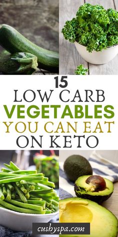 low carb vegetables you can eat on keto