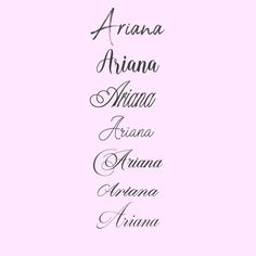 some type of calligraphy that is in black and white on a pink background, with the