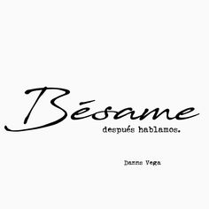 the title for besane depuis habilanos, written in black ink