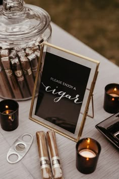 Cricket Diy Wedding, Unique Personal Wedding Touches, Unique Touches To A Wedding, Lake Wedding Reception, Modern Wedding Aesthetic, Wedding Cigars, Romantic Minimalist, Wedding Extras, Minimalistic Wedding