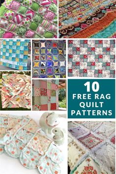 the top ten free rag quilt patterns