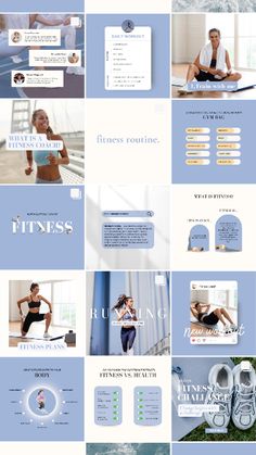 #Workout_Essentials #Social_Media_Page_Design #Coach_Instagram_Template #Instagram_Template_Canva Coach Instagram Template, Coach Instagram, Daily Exercise Routines, Social Media Poster, Workout Essentials, Fitness Instagram, Social Media Page Design