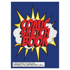 the comic sketch book is open and ready to be used as an interactive activity for kids