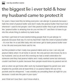 an article about the biggest lie ever told & how my husband came to protect it