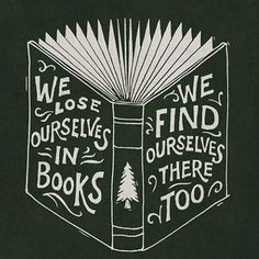 an open book with the words we choose ourselves to find where books are in it