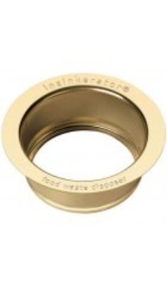 an image of a brass plated cup holder for the bottom of a camera lens