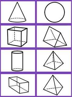 an image of different shapes that are in the shape of cubes and pentagons