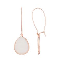 Mother-of-pearl inlays lend natural beauty to these teardrop earrings. EARRING DETAILS Length: 0.94 in. Backings: wire Metal: brass Plating: rose gold tone Nickel free Not appropriate for children 14 years old and younger. Size: One Size. Color: Pink. Gender: female. Age Group: adult. Druzy Jewelry, Pearl Details, Lc Lauren Conrad, Pearl Drop Earrings, Pearl Drop, Lauren Conrad, Teardrop Earrings, Mother Of Pearl, Gender Female