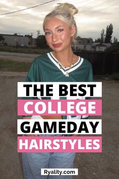 the best college gameday hairstyles for girls in their 30's or 50's