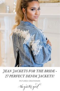 jean jackets for the bride - 27 perfect denim jackets? featured by the fashion girl