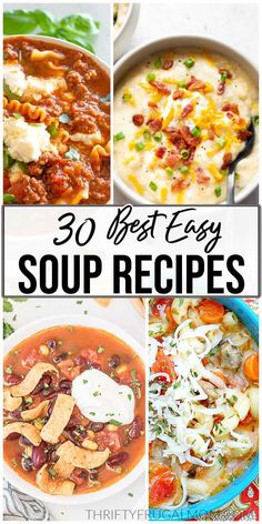 30 best easy soup recipes that you can make at home