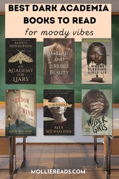 the best dark academy books to read for mood vibes