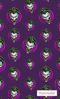 the joker wallpaper has been designed to look like it's coming out of his mouth