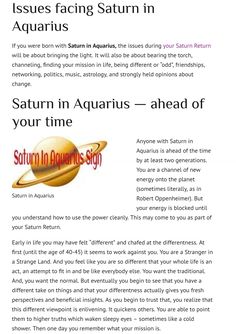 the saturn zodiac sign is shown in this article