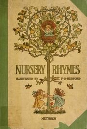 an old book with the title nursery rhymes