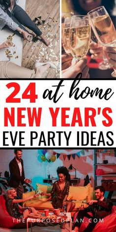 new year's eve party ideas that are easy to make and fun for the whole family