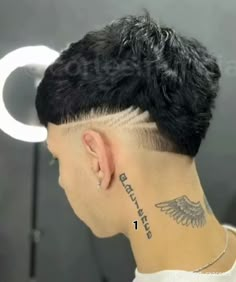 Boy Haircuts Short, Modern Mullet, Boy Cuts, Taper Fade, Hair Tattoos, Boys Haircuts, Haircuts For Men