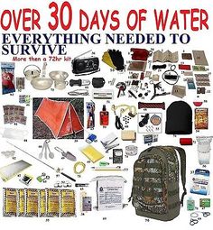 72 Hour Kits, Emergency Preparedness Kit, Emergency Preparation, Survival Kits, Camping Tools