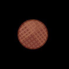 a brown and black background with a circle in the middle that has squares on it