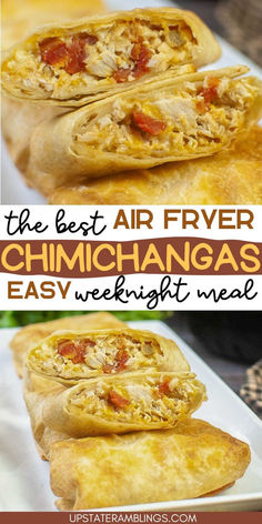 the best air fryer chimichangas easy weeknight meal