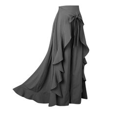 Elegant Chiffon, Lace Evening Dress, Party Dress, Cocktail Dress, Ball Gown, Formal Dress, Graduation Dress, Pant Suit, Jumpsuit, Cocktail Dress, Mother of the Bride, Bridesmaid Dress, Maxi Dress, Evening Gown, Ball Dress, Oversize Dress. Looking for something special to wear to your next big event? Then check out our beautiful free flowing skirt pant set. Made from high quality polyester, and spandex this glamorous evening set is sure to turn heads when you walk in the room. Featuring floaty fl Formal Dress Graduation, Long Ruffled Skirt, Culottes Skirt, Dress Pant Suit, Evening Skirts, Skirt Pant, Buy Skirts, Flannel Dress, Stylish Skirts