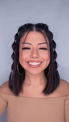 Concert Hairstyles For Short Hair, Concert Hairstyles, Hair Stylist Life, Hairstyles For Short Hair, Short Hair Styles Easy