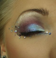 Mermaid Eyeshadow, Look Festival, Unicorn Makeup