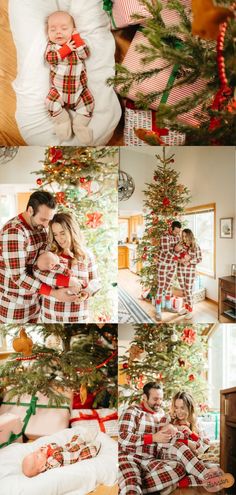 at home photoshoot Christmas Family Pictures With Baby, Christmas Family Photoshoot Ideas, Christmas Pictures Family Outfits, Pjs Ideas, Family Pictures With Baby, Christmas Family Pictures, Newborn Christmas Pictures, Christmas Lifestyle