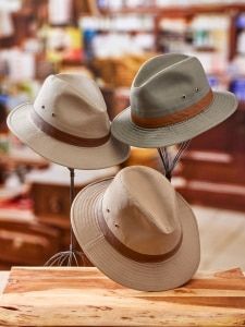 This Good-Looking Safari Hat Will Take You Places While Keeping Sun and Rain Off Your Brow Adventure Hat, Safari Hat, Hat Men, Uganda, Kenya, Fedora, Cotton Twill, Indiana, Hats For Men