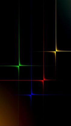 an abstract background with many different colored squares in the same color as well as black, yellow, red and green