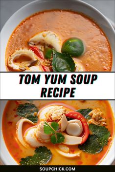 Tom Yum Soup Vegan Fish, Tom Yum, Kaffir Lime Leaves, Easy Soup, Kaffir Lime, Raw Chicken