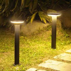 "Modren Round Square LED Outdoor Post Lights Lawn Pillar Light Landscape Lighting Waterproof Pathway Lights Backyard Lights" Outdoor Minimalist, Garden Path Lighting, Outdoor Lamps, Modern Industrial Decor, Led Landscape Lighting, Casting Aluminum, Luxe Decor, Lawn Lights, Die Casting