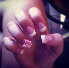 Nail Ideas 2000s, Pretty Nails Almond, Pink Flower Nail Art, Nail Art Step By Step, Art Step By Step, Tape Nail Art