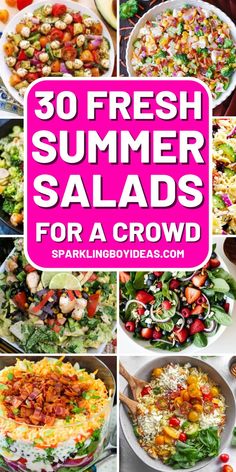 30 fresh summer salads for a crowd