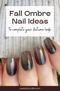 Elegant Fall Nails 2023, Thanksgiving Nail Dip Ideas, Sns Ombre Nails Fall, Black And Brown Ombre Nails, Brown Ombre Dip Nails, Black Ombre Dip Nails, Fall Nails 2023 Ombre, Sns Nails Fall Colors, Fall Ombré Dip Nails