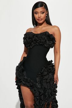 Leila Bandage Mini Dress - Black | Fashion Nova, Luxe | Fashion Nova Graduation Outfits For Women, Black Dinner Dress, Neon Yellow Dresses, Fashion Nova Black Dress, Fashion Nova Plus Size, Black Women Dress, Orange Midi Dress, Black Ruffle Dress, Women Bodycon Dress