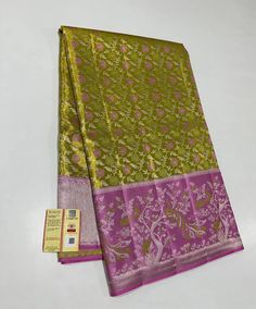 Pure handloom  silk saree with  meenawork border😍😍

16500/- 🤩

Free shipping in India 
Silk mark certified