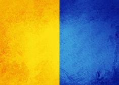 a blue and yellow background with the same color