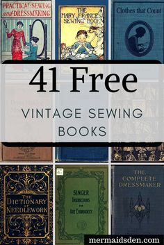 Vintage Sewing Books, Patron Vintage, Sew Ins, Beginner Sewing Projects Easy, Sewing Book, Leftover Fabric, Couture Vintage, Sewing Projects For Beginners, Sewing Skills