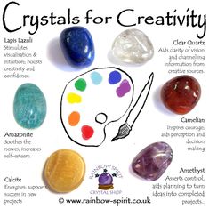 Creativity Crystals, Crystals For Creativity